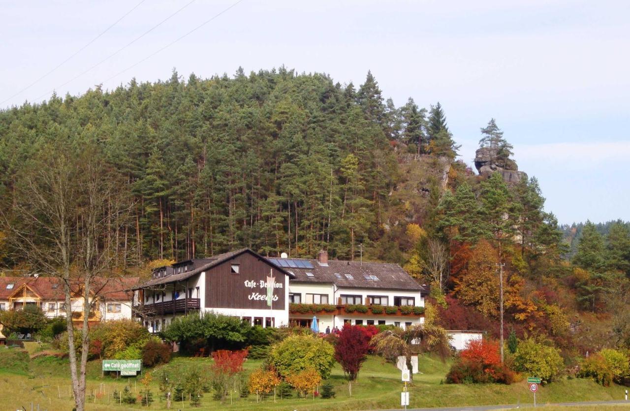Café Pension Krems Waischenfeld Exterior foto